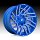 Fuel Typhoon D774 Anodized Blue Milled Custom Truck Wheels